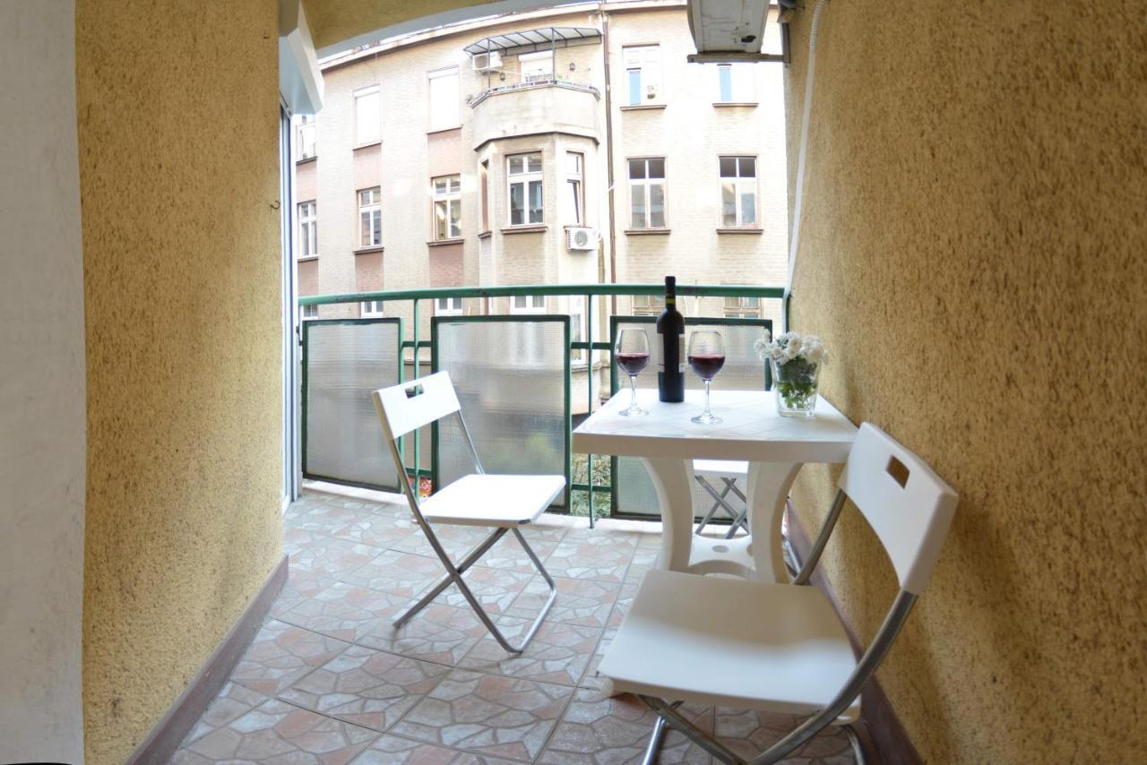 White Night City Center Apartman Belgrad Exterior foto